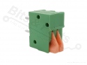 Screwless terminal KF141R 2-way